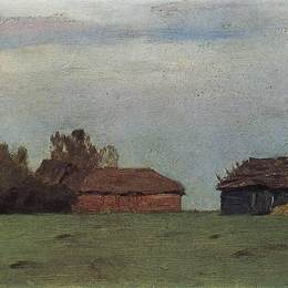 《建筑景观》列维坦(Isaac Levitan)高清作品欣赏