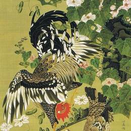 《福佑》伊藤若冲(Ito Jakuchu)高清作品欣赏