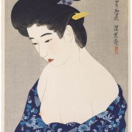 《浴后》伊藤新穗(Ito Shinsui)高清作品欣赏