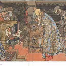 《亚历山大·普希金的“童话”插图》伊凡·比利本(Ivan Bilibin)高清作品欣赏