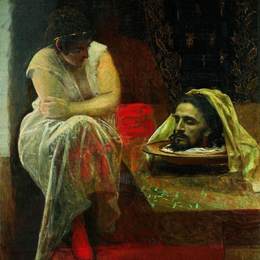 《希罗地亚》伊万·尼古拉耶维奇·克拉姆斯柯依(Ivan Kramskoy)高清作品欣赏