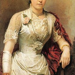《女性肖像》伊万·尼古拉耶维奇·克拉姆斯柯依(Ivan Kramskoy)高清作品欣赏