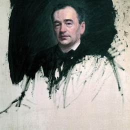 伊万·尼古拉耶维奇·克拉姆斯柯依(Ivan Kramskoy)高清作品:Portrait of Dr. Karl A. Rauhfus