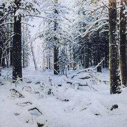 《温特》伊万·希什金(Ivan Shishkin)高清作品欣赏