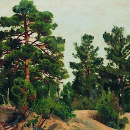 《小松树》伊万·希什金(Ivan Shishkin)高清作品欣赏