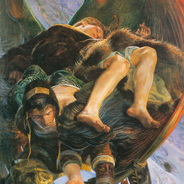 杰西克马尔塞夫斯基(Jacek Malczewski)高清作品:Eloe from Ellenai