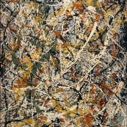 《第3号》杰克逊·波洛克(Jackson Pollock)高清作品欣赏