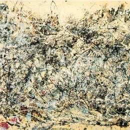 《1号》杰克逊·波洛克(Jackson Pollock)高清作品欣赏