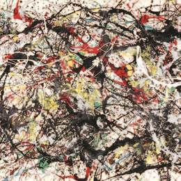 《第48号》杰克逊·波洛克(Jackson Pollock)高清作品欣赏