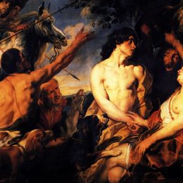 雅各布布·乔登斯(Jacob Jordaens)高清作品:Meleager and Atalanta