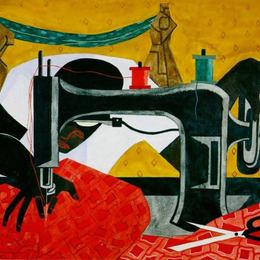 《女裁缝》雅各布布·劳伦斯(Jacob Lawrence)高清作品欣赏