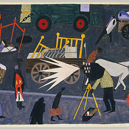 《摄影师》雅各布布·劳伦斯(Jacob Lawrence)高清作品欣赏