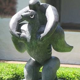 《母子》雅克·利普希茨(Jacques Lipchitz)高清作品欣赏