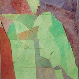 《坐人》雅克·维隆(Jacques Villon)高清作品欣赏
