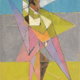 《无题》雅克·维隆(Jacques Villon)高清作品欣赏