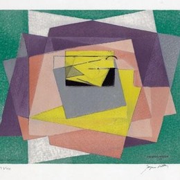 《无题》雅克·维隆(Jacques Villon)高清作品欣赏