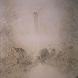 《基督升天》詹姆斯·恩索尔(James Ensor)高清作品欣赏