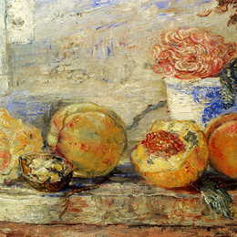 《桃子》詹姆斯·恩索尔(James Ensor)高清作品欣赏