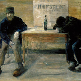 《酒鬼》詹姆斯·恩索尔(James Ensor)高清作品欣赏
