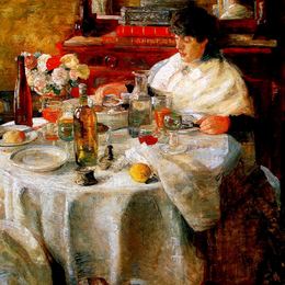 《吃牡蛎的人》詹姆斯·恩索尔(James Ensor)高清作品欣赏