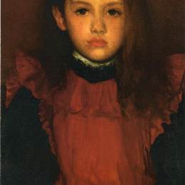 《莱姆雷吉斯的小玫瑰》詹姆斯·阿博特·麦克尼尔·惠斯勒(James McNeill Whistler)高清作品欣赏