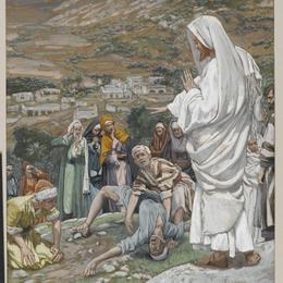《泰伯山脚下的被遗忘的男孩》詹姆斯·天梭(James Tissot)高清作品欣赏