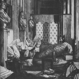 《与法国的焦点模具》詹姆斯·天梭(James Tissot)高清作品欣赏