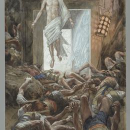 詹姆斯·天梭(James Tissot)高清作品:The Resurrection (La Re?surrection)