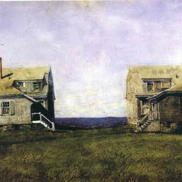 《双人房》杰米·韦思(Jamie Wyeth)高清作品欣赏