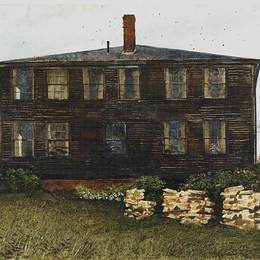 《斯莱顿住宅》杰米·韦思(Jamie Wyeth)高清作品欣赏