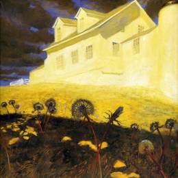《灯塔蒲公英》杰米·韦思(Jamie Wyeth)高清作品欣赏