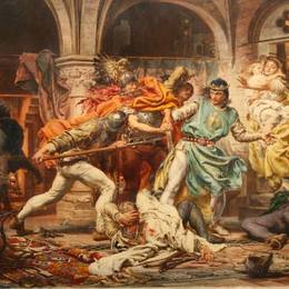 扬·马泰伊科(Jan Matejko)高清作品:Death of King Przemysl II