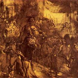 扬·马泰伊科(Jan Matejko)高清作品:Jan III at Vienna