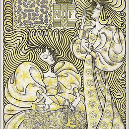 《代尔夫特色拉油》简·托罗普(Jan Toorop)高清作品欣赏