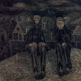 《宿命论》简·托罗普(Jan Toorop)高清作品欣赏