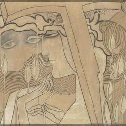 《欲望与满足》简·托罗普(Jan Toorop)高清作品欣赏
