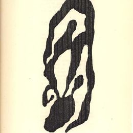 让·阿尔普(Jean Arp)高清作品:Illustration for Tristan Tzaras &amp;ampquotVingt-cin