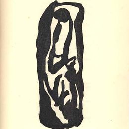 让·阿尔普(Jean Arp)高清作品:Illustration for Tristan Tzaras &amp;ampquotVingt-cin