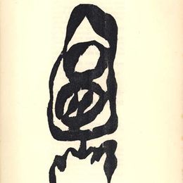 让·阿尔普(Jean Arp)高清作品:Illustration for Tristan Tzaras &amp;ampquotVingt-cin