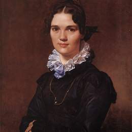 让·奥古斯特·多米尼克·安格尔(Jean Auguste Dominique Ingres)高清作品:Mademoiselle Jeanne-Suzanne-Catherine Gonin, later Madame Py