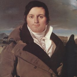 让·奥古斯特·多米尼克·安格尔(Jean Auguste Dominique Ingres)高清作品:Portrait of Joseph-Antoine Moltedo