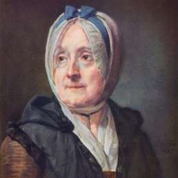让·巴蒂斯·西美翁·夏尔丹(Jean-Baptiste-Simeon Chardin)高清作品:Portrait of Fran&amp;amp?oise Marguerite Pouget