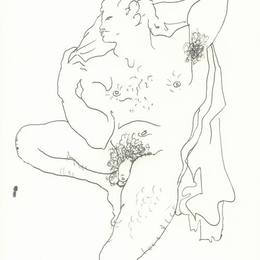 让·谷克多(Jean Cocteau)高清作品:Dessin &amp;ampérotique