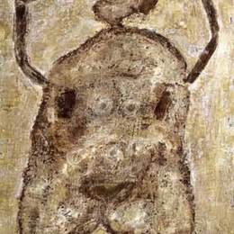 《泰迪熊》让·杜布菲(Jean Dubuffet)高清作品欣赏