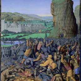 《大??josephus基利波山之战》让·富盖(Jean Fouquet)高清作品欣赏