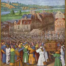 《耶利哥之战》让·富盖(Jean Fouquet)高清作品欣赏