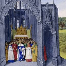 《克洛维二世》让·富盖(Jean Fouquet)高清作品欣赏