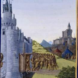 让·富盖(Jean Fouquet)高清作品:Guerre entre Girard de Cazaubon et le comte de Foix. Redditi