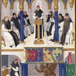 《圣伯纳德》让·富盖(Jean Fouquet)高清作品欣赏