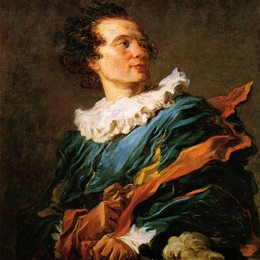 让-奥诺雷·弗拉贡纳尔(Jean-Honore Fragonard)高清作品:Jean Claude Richard,  Abbot of Saint Non